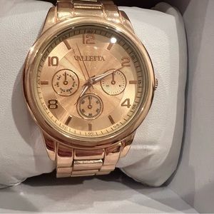 Valletta Women's Analog Watch Rose Gold